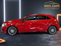Usado Mercedes A180 AMG line 109 CV (80 kW) 2014 Rojo Berlina