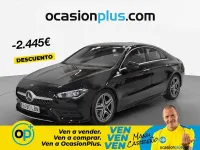 Usado Mercedes CLA180 136 CV (100 kW) 2019 Negro Coupe