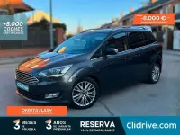 Usado Ford Grand C-Max Titanium 125 CV (91 kW) 2016 Gris Monovolumen