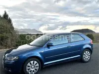 Usado Audi A3 105 CV (77 kW) 2007 Azul Utilitario
