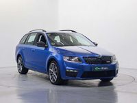 Usado Skoda Octavia RS 184 CV (135 kW) 2016 Azul Utilitario