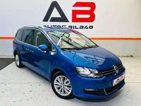 Usado VW Sharan Advance 150 CV (110 kW) 2018 Azul Monovolumen