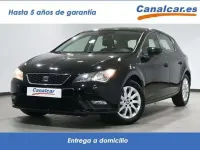 Usado Seat Leon ST Style 110 CV (80 kW) 2017 Negro Familiar