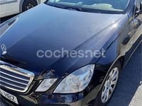 Usado Mercedes E220 170 CV (125 kW) 2011 Negro Berlina