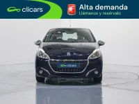 Usado Peugeot 208 Allure 110 CV (80 kW) 2017 Azul Utilitario
