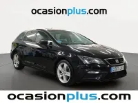 Usado Seat Leon FR 130 CV (95 kW) 2020 Negro Monovolumen