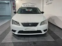 Usado Seat Leon Style 150 CV (110 kW) 2015 Blanco Familiar