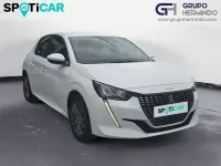 Begagnad Peugeot 208 Active 100 HK (73 kW) 2021 Vit Halvkombi