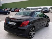 Usado Peugeot 207 CC Sport 150 CV (110 kW) 2009 Negro Descapotable