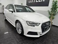 Usado Audi A3 S-Line 190 CV (139 kW) 2017 Blanco Berlina