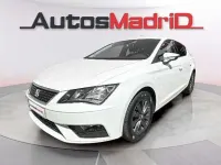Usado Seat Leon Style 116 CV (85 kW) 2020 Blanco Berlina