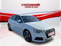 Usado Audi A3 S-Line 116 CV (85 kW) 2019 Blanco Berlina