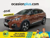 Usado Peugeot 3008 GT-line 130 CV (95 kW) 2018 Naranja SUV