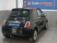 Usado Fiat 500 Sport 75 CV (55 kW) 2009 Negro Descapotable