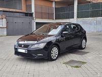 Usado Seat Leon Style 105 CV (77 kW) 2014 Negro Berlina