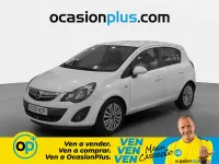 Usado Opel Corsa Selective 101 CV (74 kW) 2014 Blanco Utilitario