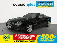 Usado Mercedes SL500 306 CV (225 kW) 2007 Negro Descapotable