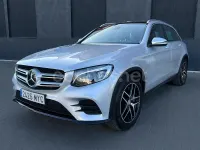 Usado Mercedes GLC250 AMG line 204 CV (150 kW) 2016 Gris / plata SUV
