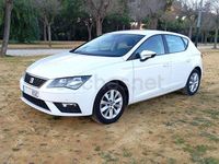 Usado Seat Leon Style 110 CV (80 kW) 2017 Blanco Berlina