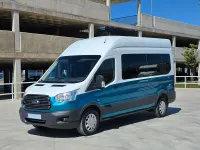 Usado Ford Transit Trend 131 CV (96 kW) 2018 Azul Berlina
