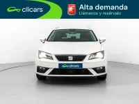 Usado Seat Leon Style 115 CV (84 kW) 2019 Blanco Familiar