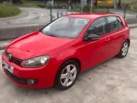 Usado VW Golf Plus Cross Sport 105 CV (77 kW) 2012 Rojo Monovolumen
