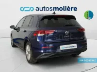 Usado VW Golf VIII Life 150 CV (110 kW) 2020 Azul Berlina