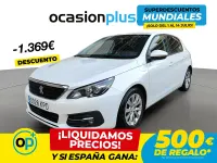 Usado Peugeot 308 Style 130 CV (95 kW) 2018 Blanco Berlina