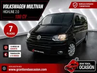 Usado VW Multivan Highline 179 CV (131 kW) 2011 Negro Monovolumen