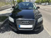 Usado Audi A3 Ambiente 105 CV (77 kW) 2009 Negro Utilitario