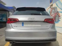 Usado Audi A3 S-Line 110 CV (80 kW) 2015 Gris / plata Berlina