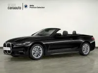 Usado BMW 420 184 CV (135 kW) 2022 Negro Descapotable