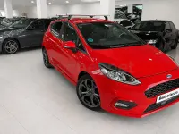 Usado Ford Fiesta ST-Line 140 CV (102 kW) 2018 Rojo Utilitario