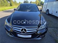 Usado Mercedes E200 136 CV (100 kW) 2015 Negro Berlina