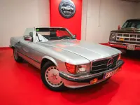 Usado Mercedes SL420 218 CV (160 kW) 1987 Gris Descapotable