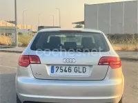 Usado Audi A3 Sportback Attraction 125 CV (91 kW) 2009 Gris / plata Utilitario
