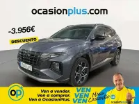 Usado Hyundai Tucson N Line 150 CV (110 kW) 2021 Gris / plata SUV