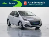 Usado Peugeot 208 Style 82 CV (60 kW) 2017 Gris Utilitario