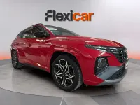 Usado Hyundai Tucson N Line 150 CV (110 kW) 2022 Rojo SUV
