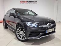 Usado Mercedes GLC220 194 CV (142 kW) 2021 Negro Coupe