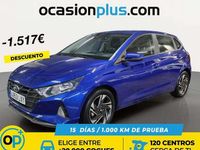 Usado Hyundai i20 84 CV (61 kW) 2022 Azul Utilitario