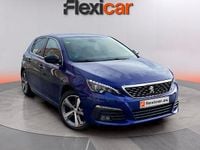 Usado Peugeot 308 GT-line 131 CV (96 kW) 2018 Azul Utilitario