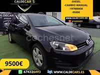 Usado VW Golf VII Advance 105 CV (77 kW) 2015 Negro Familiar
