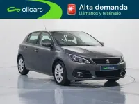 Usado Peugeot 308 Active 130 CV (95 kW) 2021 Gris / plata Berlina