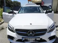 Usado Mercedes C200 160 CV (117 kW) 2021 Blanco Berlina