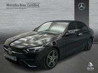 Usado Mercedes C200 AMG line 163 CV (119 kW) 2025 Negro Berlina