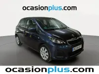 Usado Peugeot 108 Active 82 CV (60 kW) 2017 Azul Utilitario