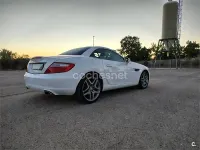 Usado Mercedes SLK200 184 CV (135 kW) 2014 Blanco Descapotable