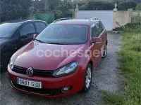 Usado VW Golf VI Advance 105 CV (77 kW) 2009 Rojo Utilitario
