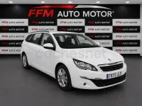 Usado Peugeot 308 SW Active 131 CV (96 kW) 2016 Blanco Familiar